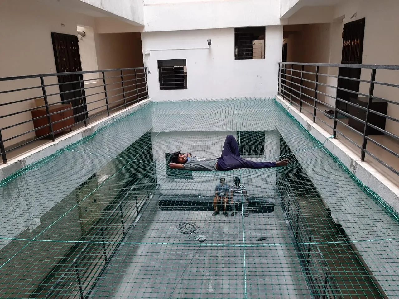Duct Area Nets installation in Andhra Pradesh — photo 1