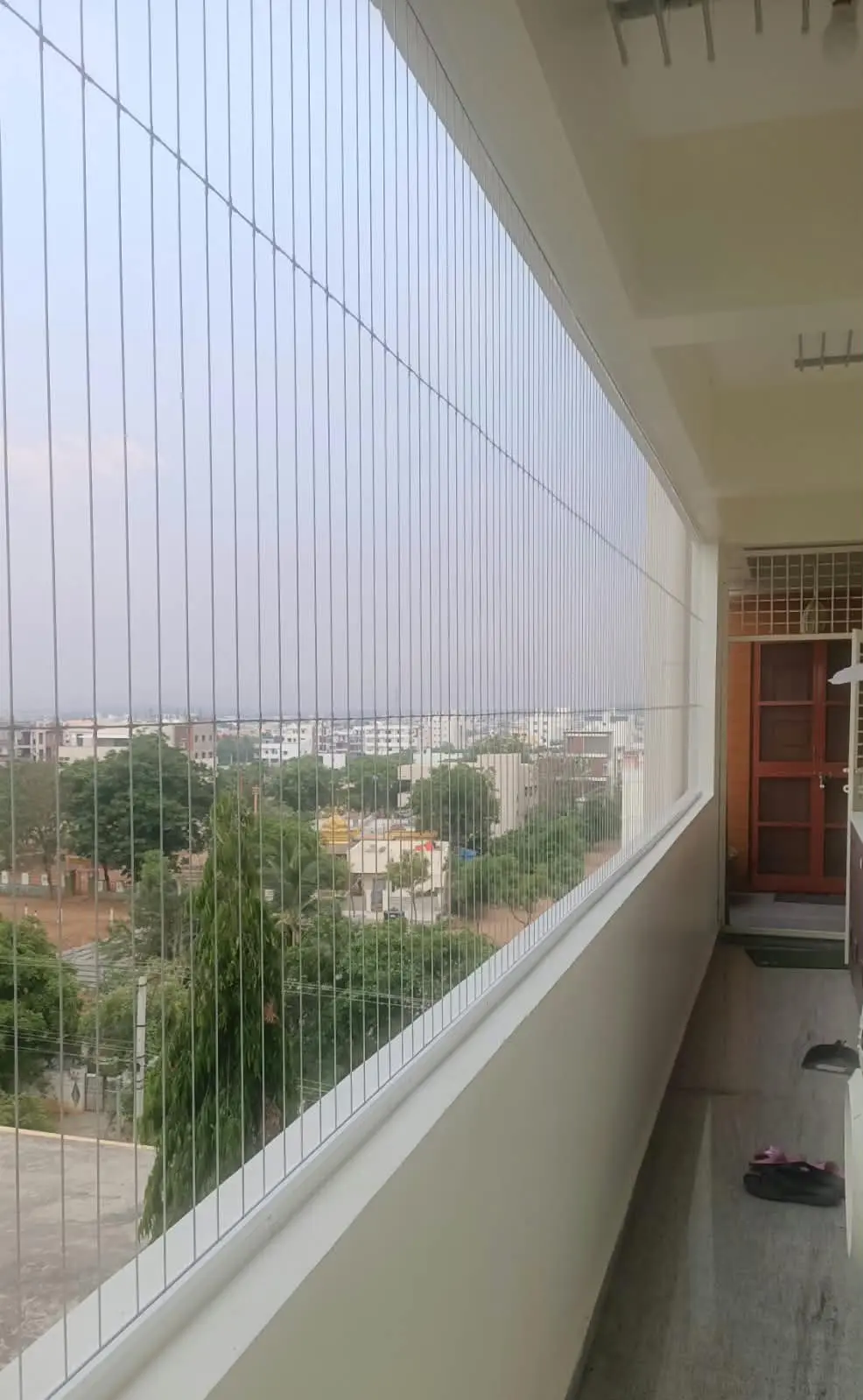Balcony Invisible Grills installation in Andhra Pradesh — photo 3